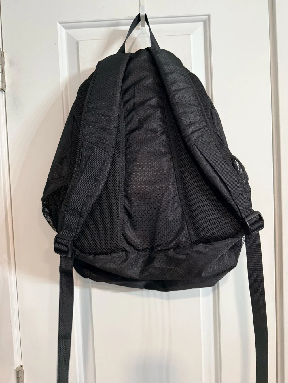 Hsmihair Black Sports Backpack Reflective Bungee Multi Pocket